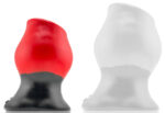 plug tunnel super max pighole xxxl noir rouge 15 x 115cm