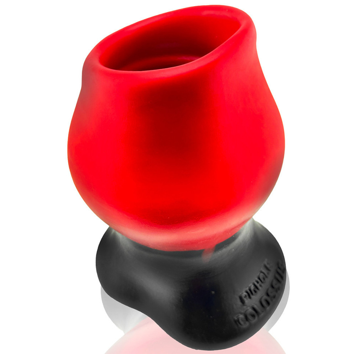 plug tunnel super max pighole xxxl noir rouge 15 x 115cm 3