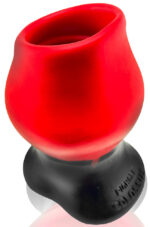 plug tunnel super max pighole xxxl noir rouge 15 x 115cm 3