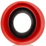 plug tunnel super max pighole xxxl noir rouge 15 x 115cm 6