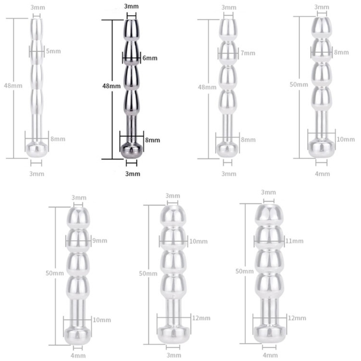 plug uretre perce cock top m 45cm diametre 6mm 3