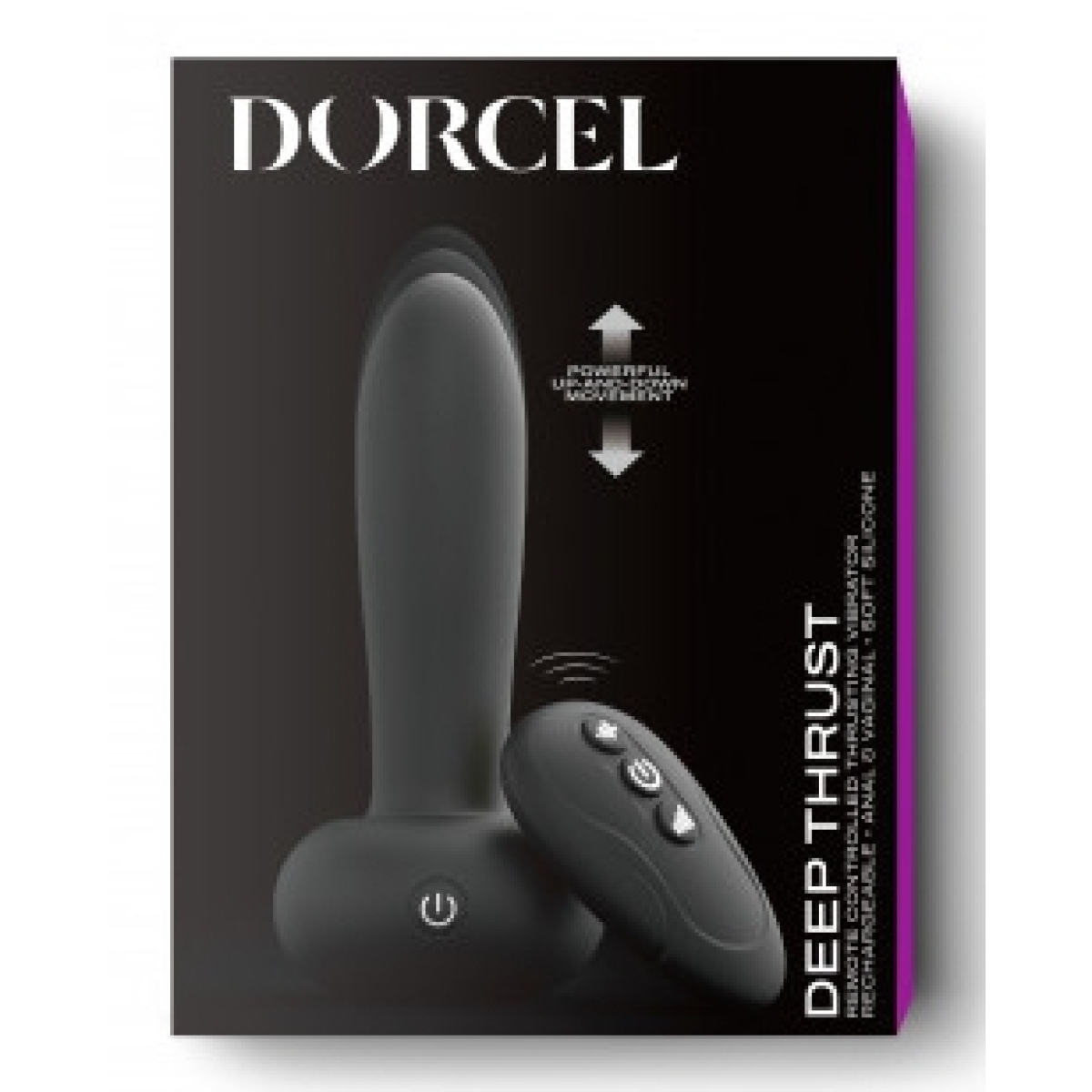 plug va et vient deep thrust dorcel 11 x 34cm 1
