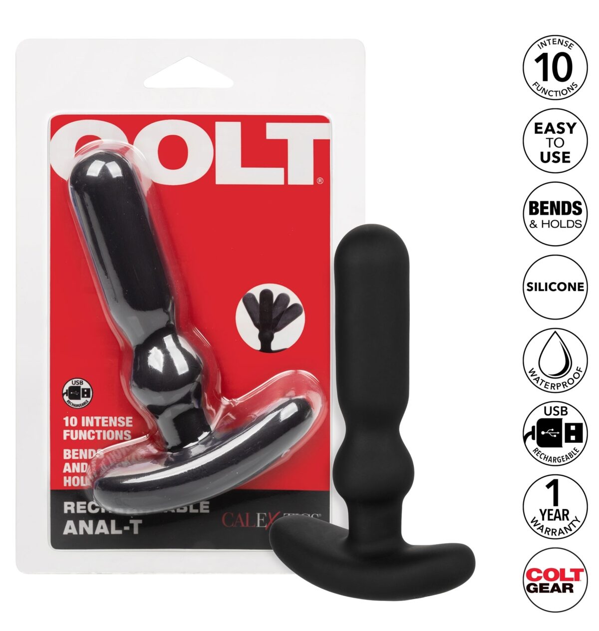 plug vibrant anal t colt 11 x 25cm 7