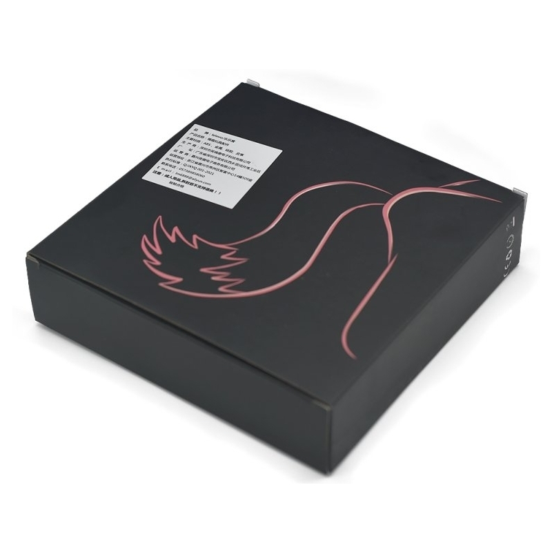 plug vibrant avec queue blanche tail curve 9 x 37cm queue 30cm 1