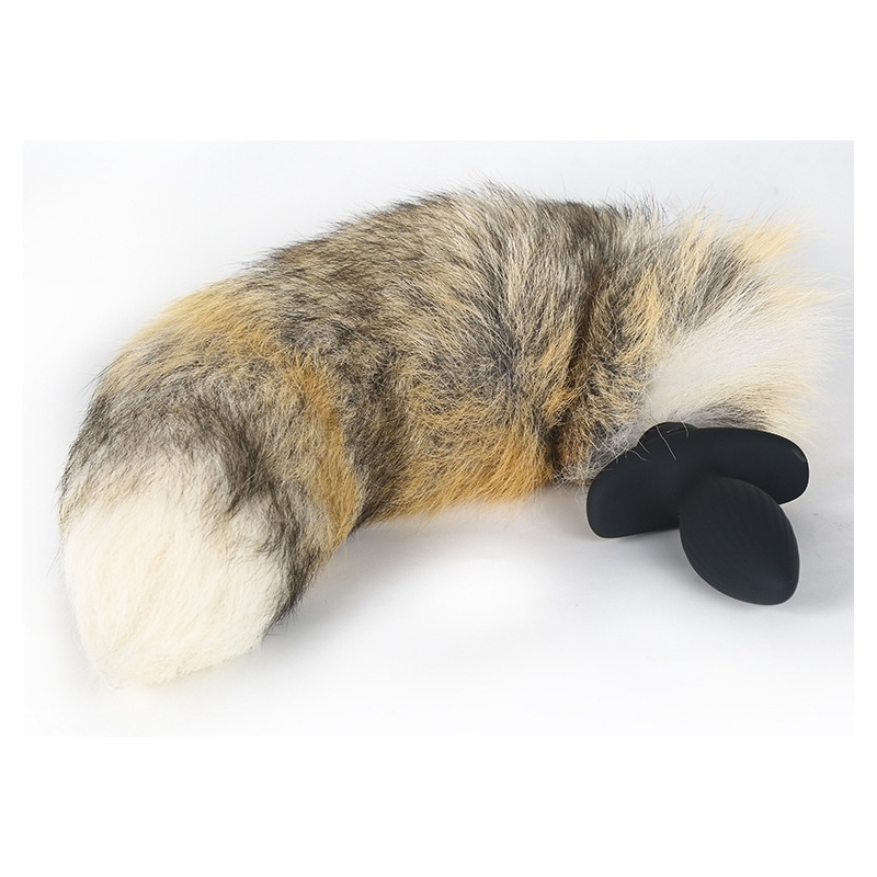 plug-vibrant-avec-queue-de-loup-9-x-4cm-queue-45cm.jpg plug vibrant avec queue de loup 9 x 4cm queue 45cm