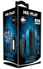 plug vibrant avec telecommande vibes control mr play 10 x 33cm 1