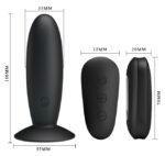 plug vibrant avec telecommande vibes control mr play 10 x 33cm 5