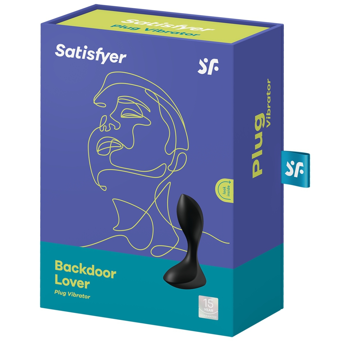 plug vibrant backdoor lover satisfyer 8 x 3cm noir 1