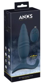 plug vibrant butt thrust 145 x 4cm bleu 1