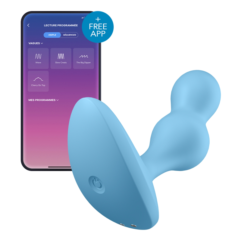 plug vibrant connecte deep diver satisfyer 9 x 32cm