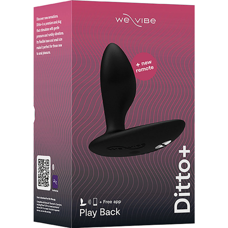 plug vibrant connecte ditto 75 x 32cm noir 1