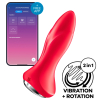 plug vibrant connecte rotator 1 satisfyer 10 x 4cm rouge scaled
