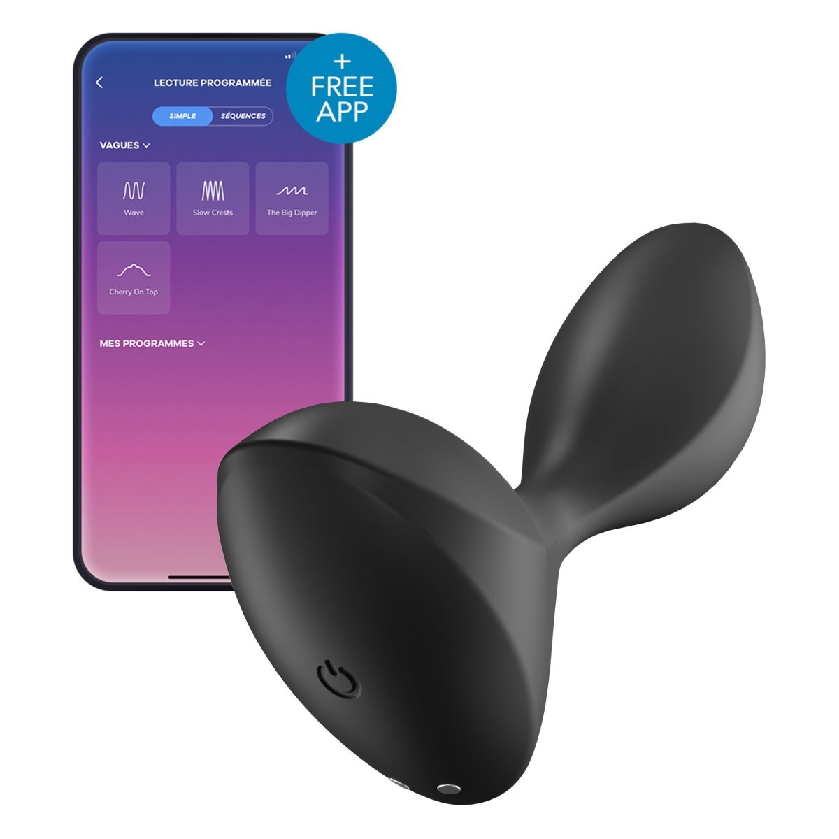 plug vibrant connecte sweet seal satisfyer 7 x 32cm scaled