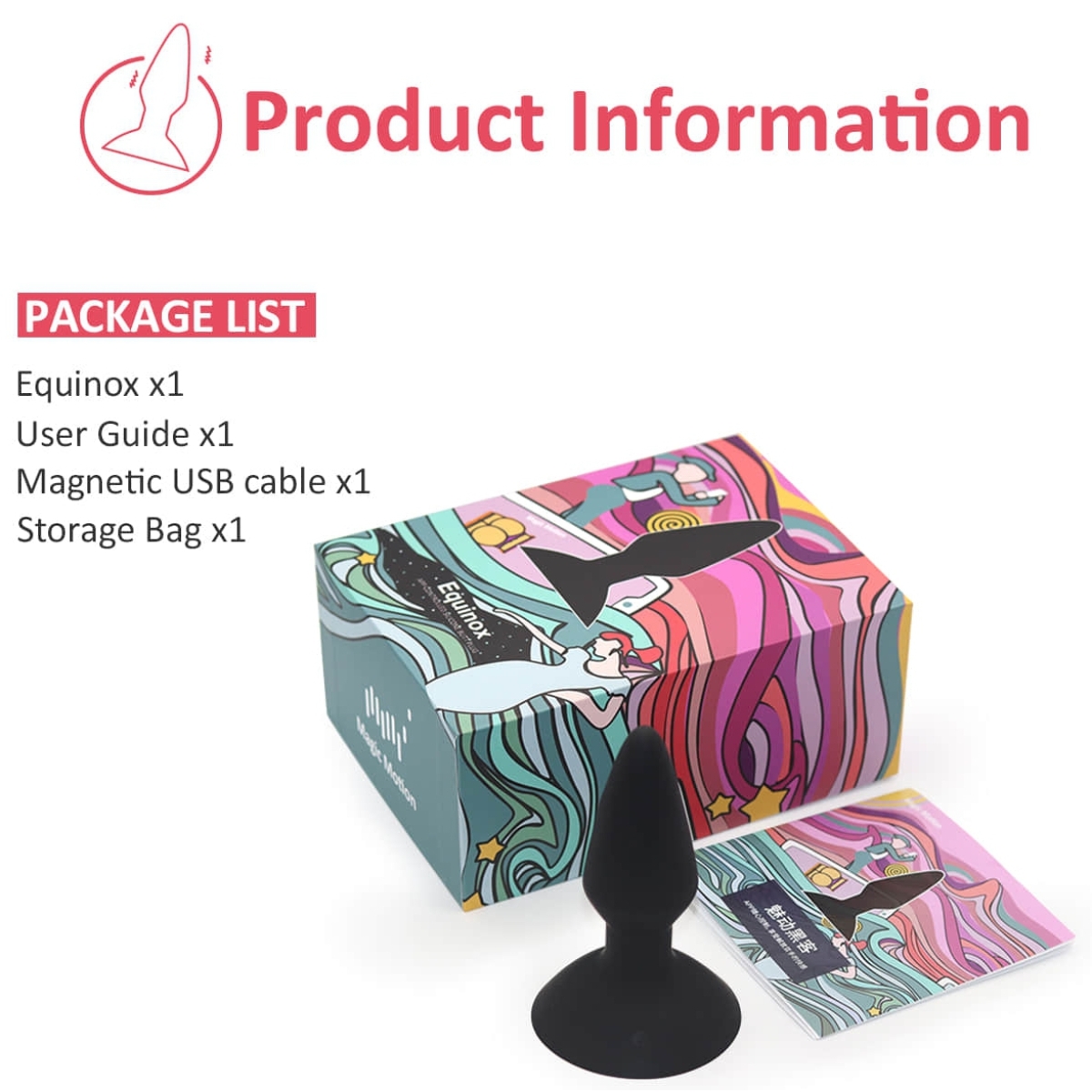 plug vibrant controle a distance equinox 9 x 35 cm 10