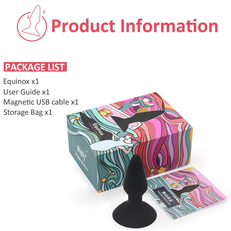 plug vibrant controle a distance equinox 9 x 35 cm 10