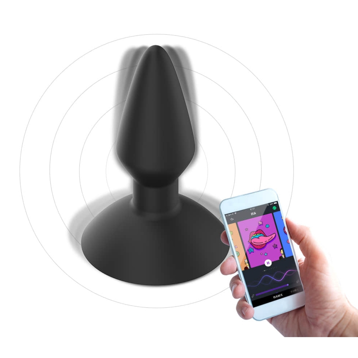 plug vibrant controle a distance equinox 9 x 35 cm 32