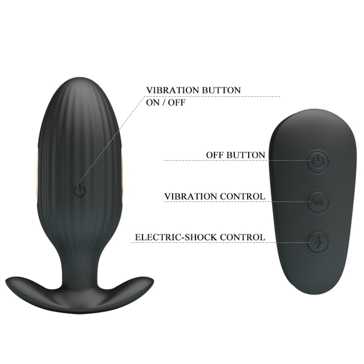 plug vibrant electro royal pleasure kelly 8 x 34 cm 5