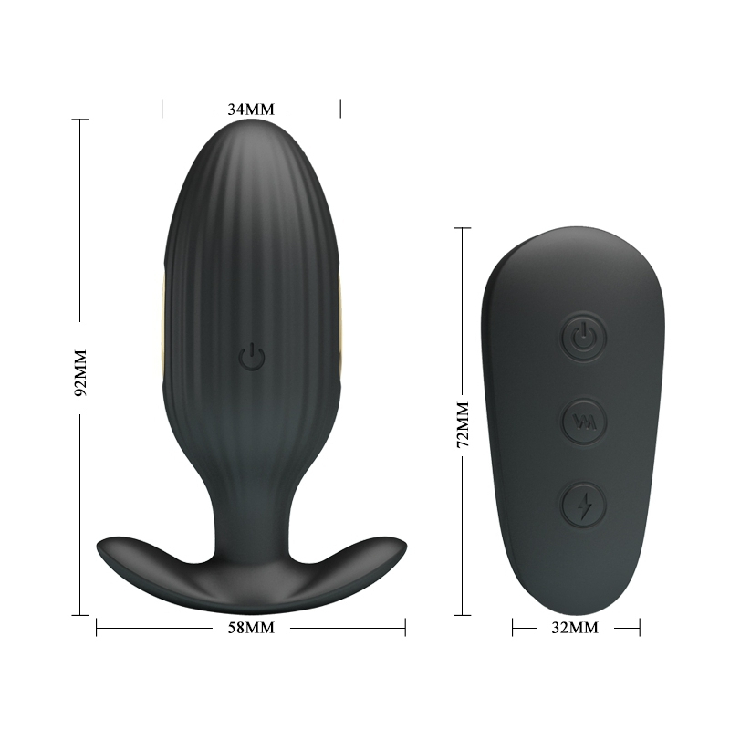 plug vibrant electro royal pleasure kelly 8 x 34 cm 7
