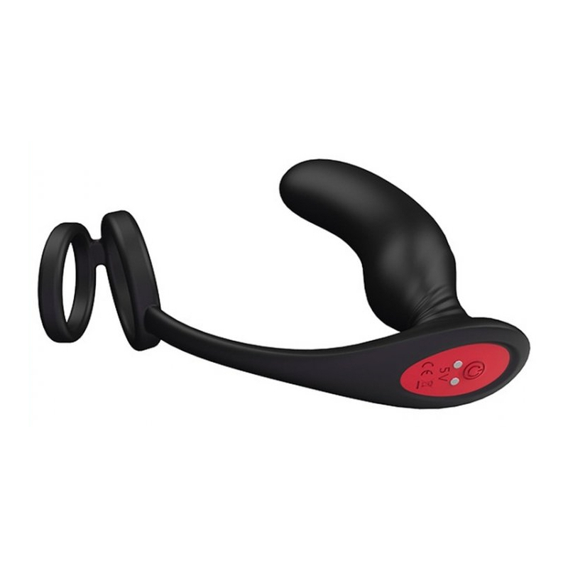 plug vibrant et cockring lanco 11 x 32 cm 2