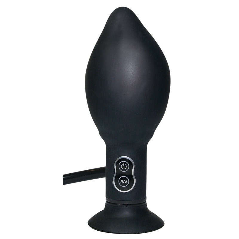 plug-vibrant-et-gonflable-true-vibes-16-x-46cm plug vibrant et gonflable true vibes 16 x 46cm