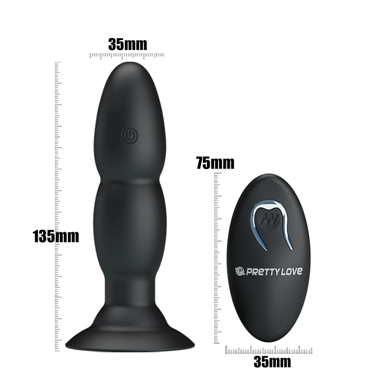 plug vibrant extra pleasure 13 x 35 cm 6