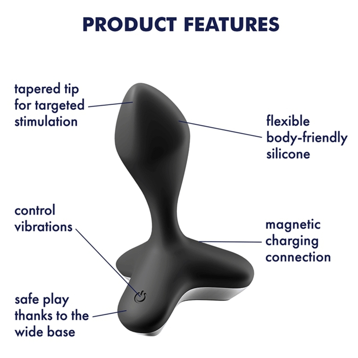 plug vibrant game changer satisfyer 75 x 35cm 4