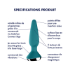 plug-vibrant-ilicious-1-satisfyer-10-x-3cm-turquoise plug vibrant ilicious 1 satisfyer 10 x 3cm turquoise 2