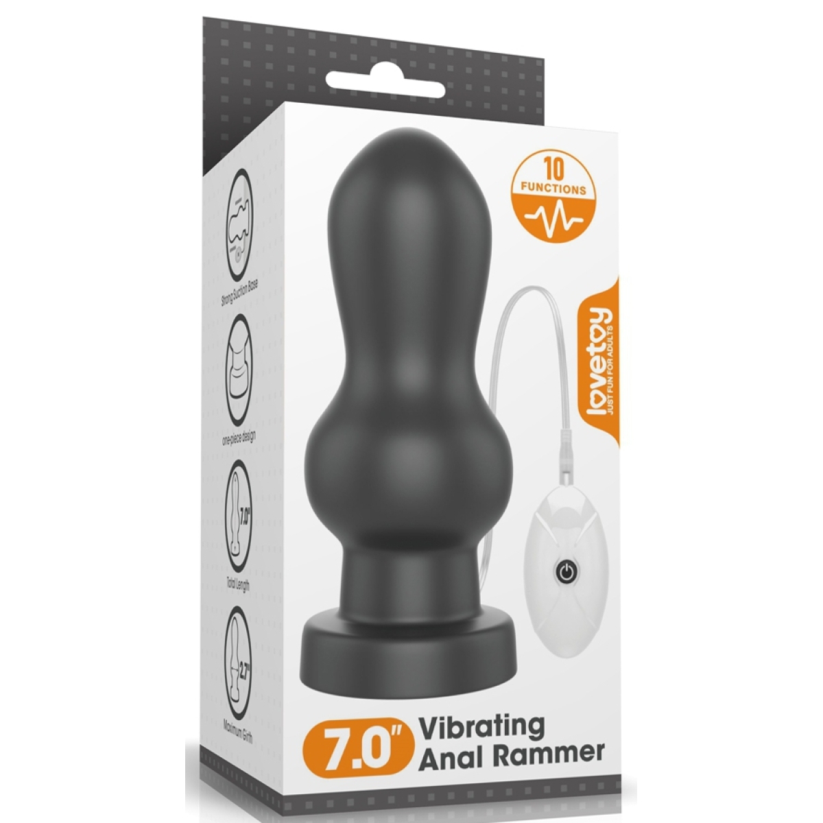 plug vibrant king rammer 15 x 7cm 1