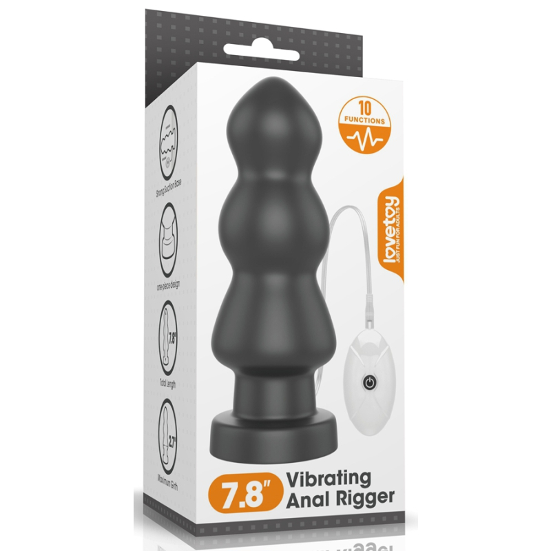 plug vibrant king rigger 18 x 7cm 1