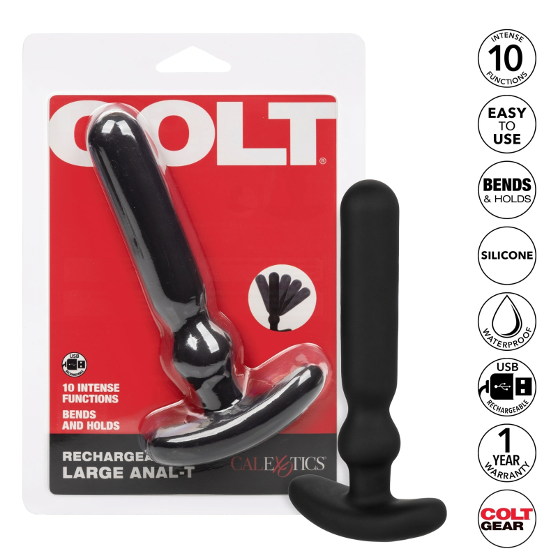 plug vibrant large anal t colt 14 x 25cm 7