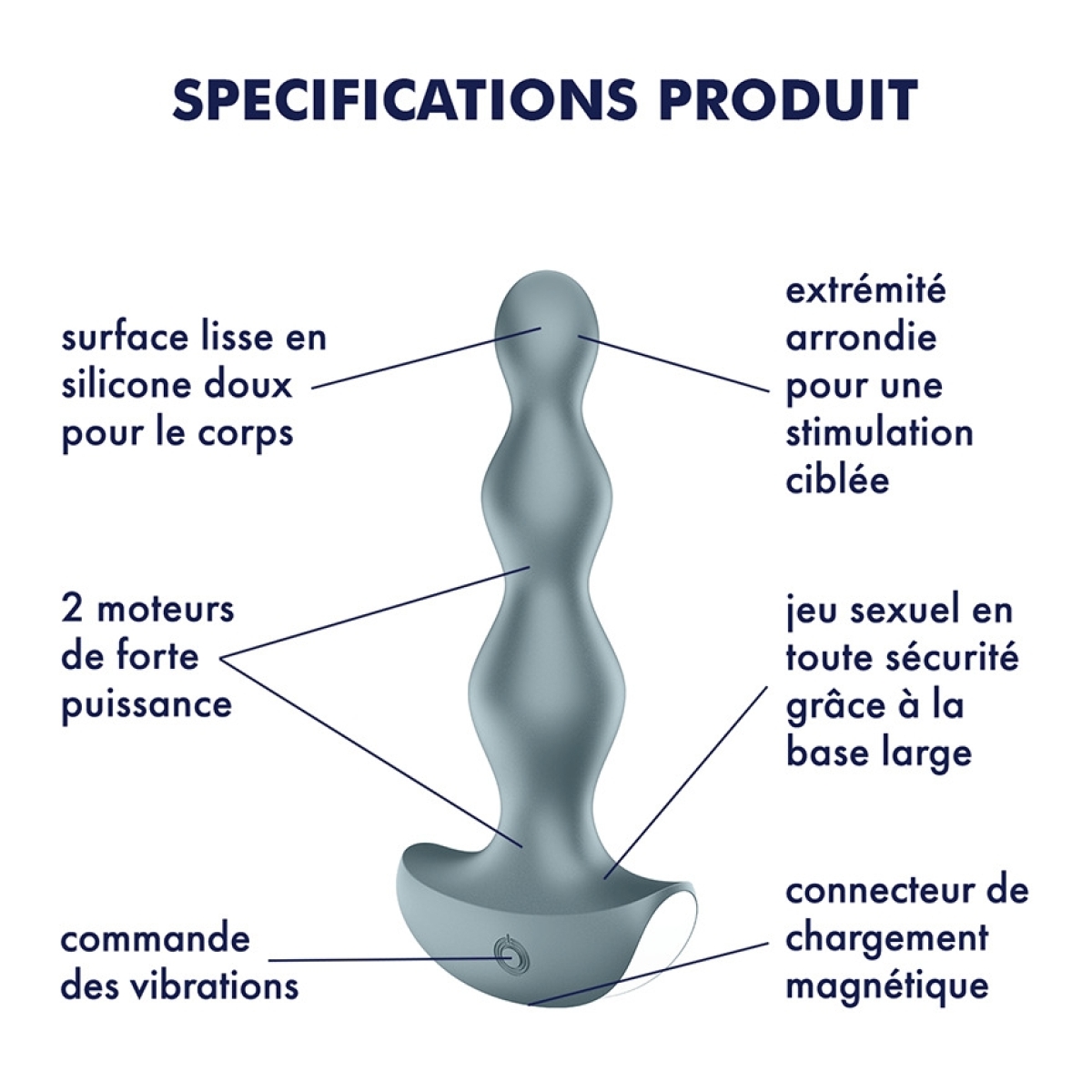 plug vibrant lolli 2 satisfyer 11 x 25cm 2