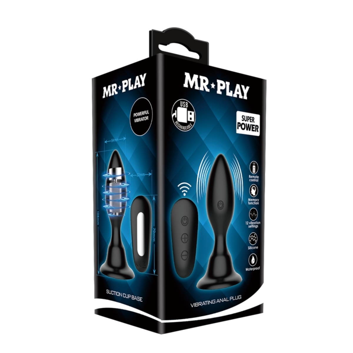 plug vibrant mr play 9 x 34 cm 1