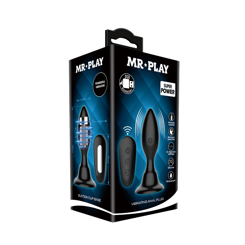 plug vibrant mr play 9 x 34 cm 1