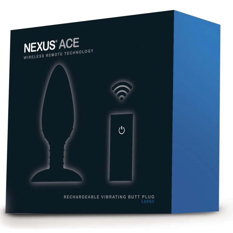 plug vibrant nexus ace large 12 x 5cm 1