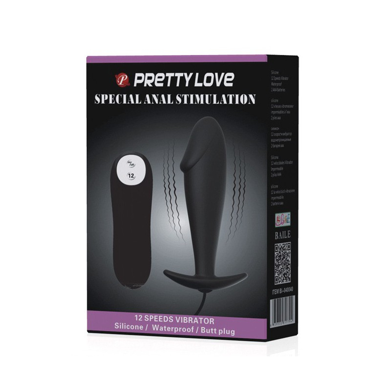 plug vibrant penz 12 fonctions 10 x 3cm 1