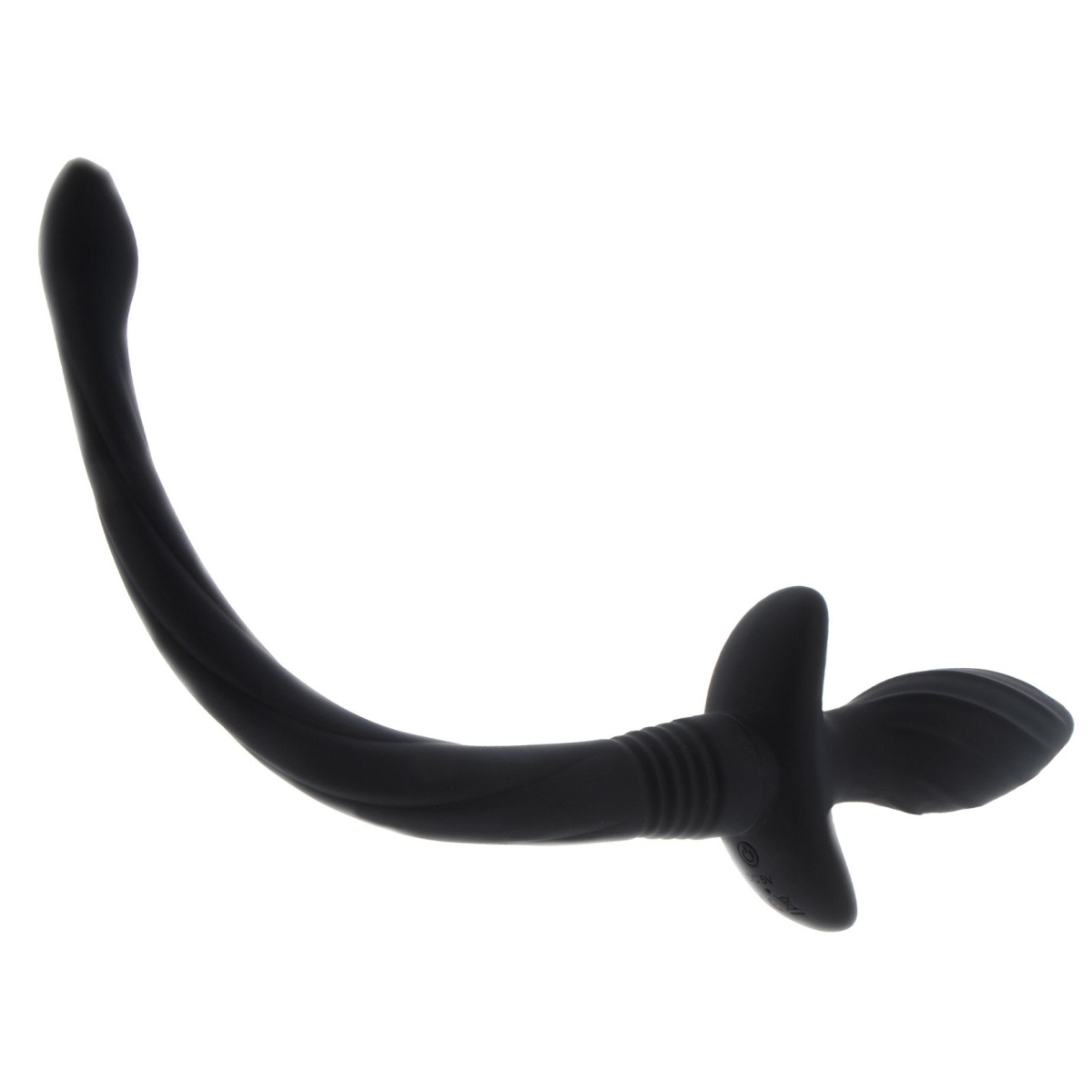 plug vibrant queue de chien wiggle tail 9 x 4cm noir 1