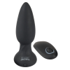 plug vibrant rimmer velvet 11 x 42 cm noir