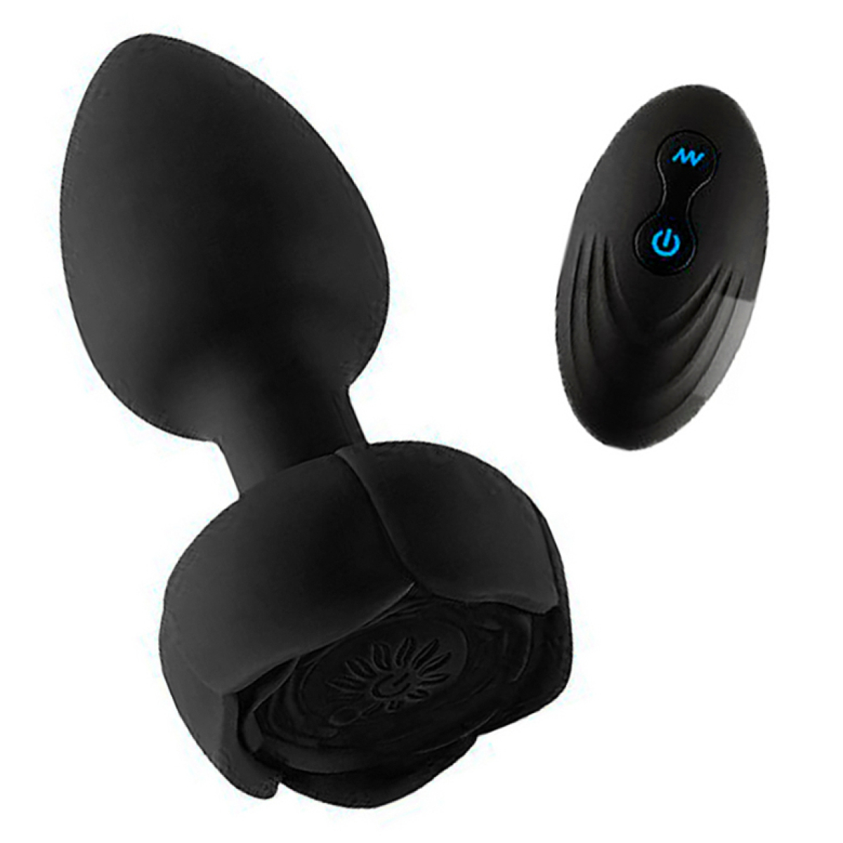 plug vibrant rosana 7 x 37cm noir