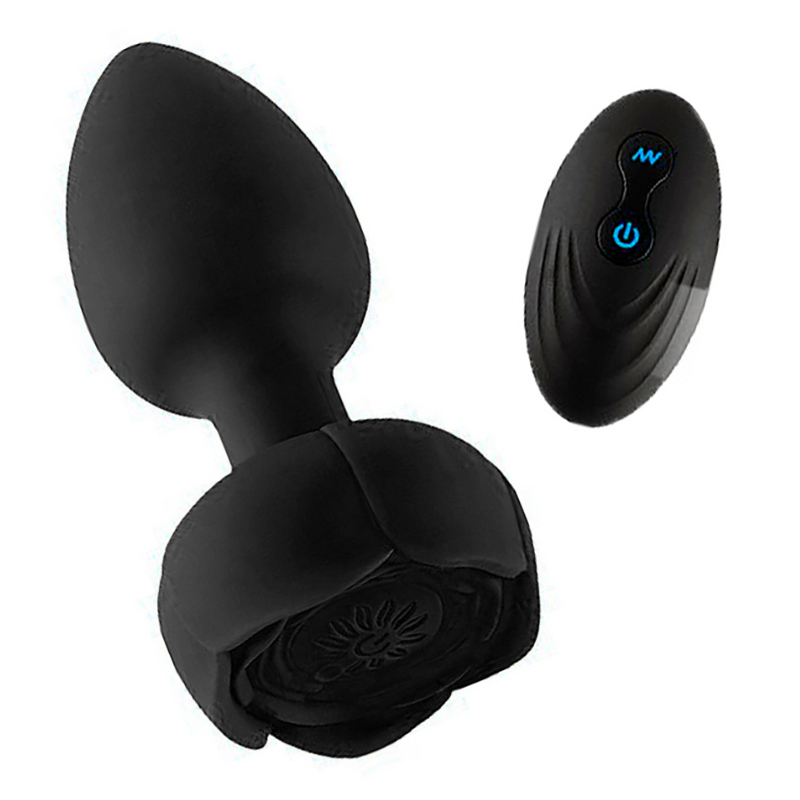 plug vibrant rosana 7 x 37cm noir