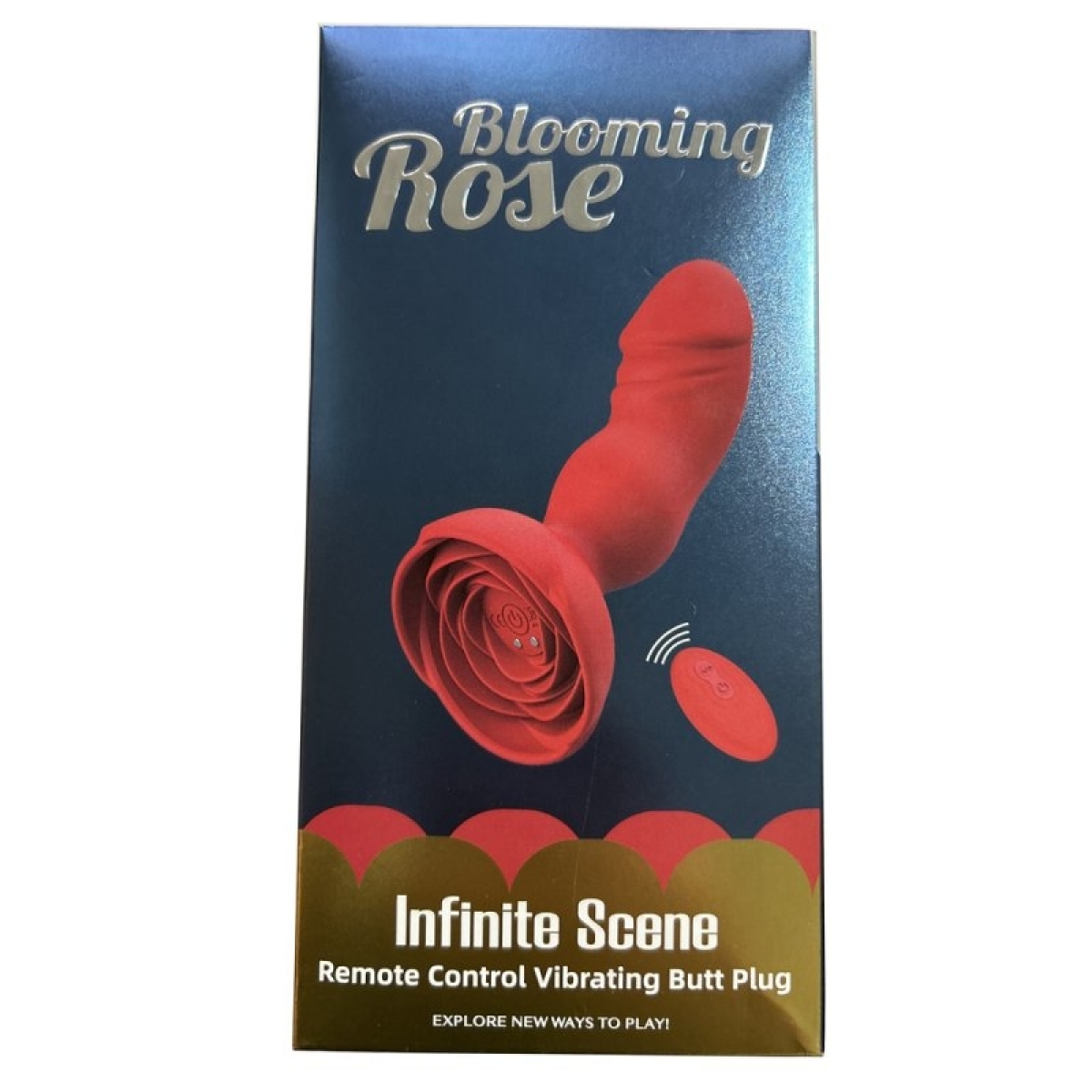 plug vibrant rosy juliet 10 x 35cm rouge 2