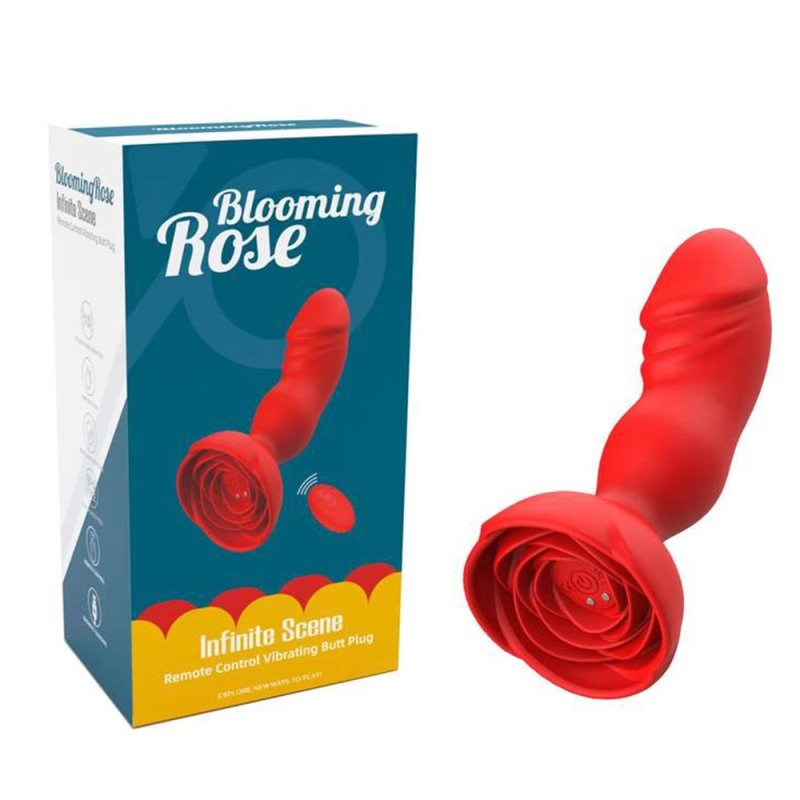 plug vibrant rosy juliet 10 x 35cm rouge 3