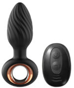 plug vibrant rotatif bump orgasm 7 x 35cm