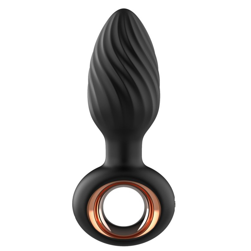plug vibrant rotatif bump orgasm 7 x 35cm 2