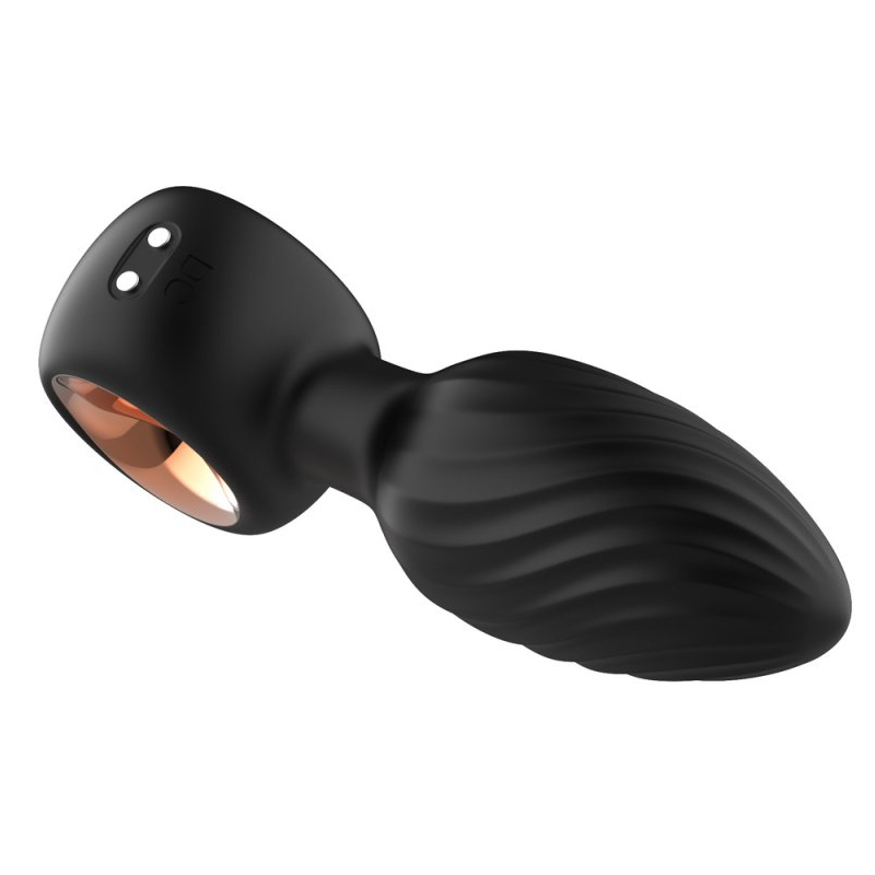plug vibrant rotatif bump orgasm 7 x 35cm 7