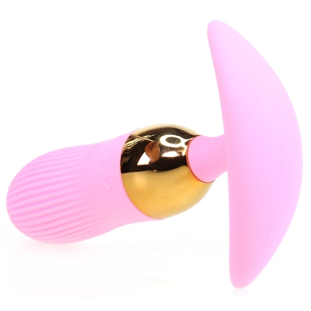 plug vibrant stripe egg 10 x 3cm rose 1