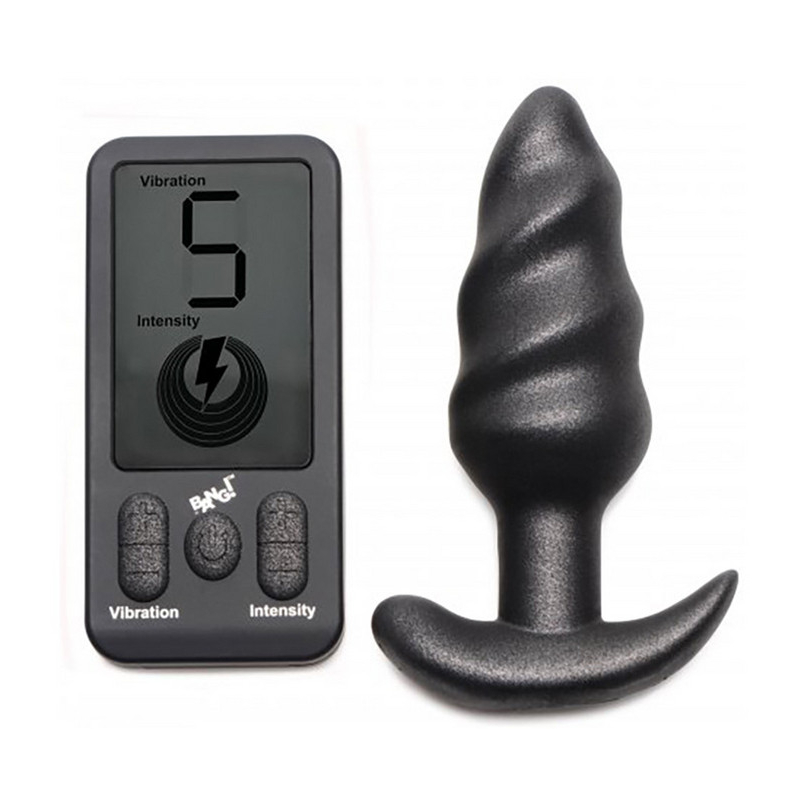 plug-vibrant-swirl-butt-95-x-36cm plug vibrant swirl butt 95 x 36cm