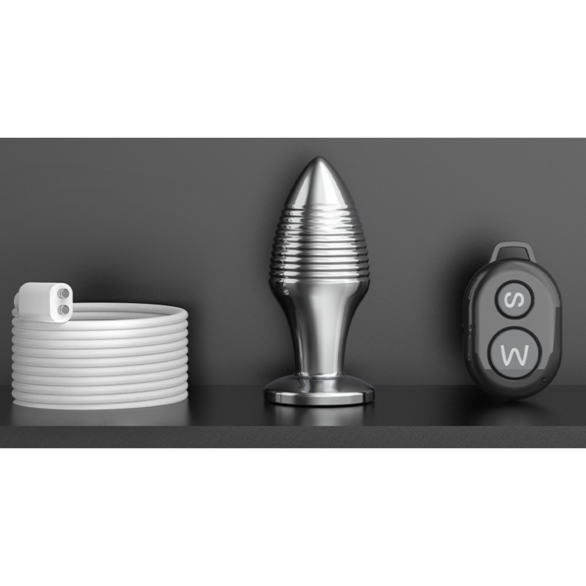 plug vibrant telecommande alu stry 65 x 29cm 2