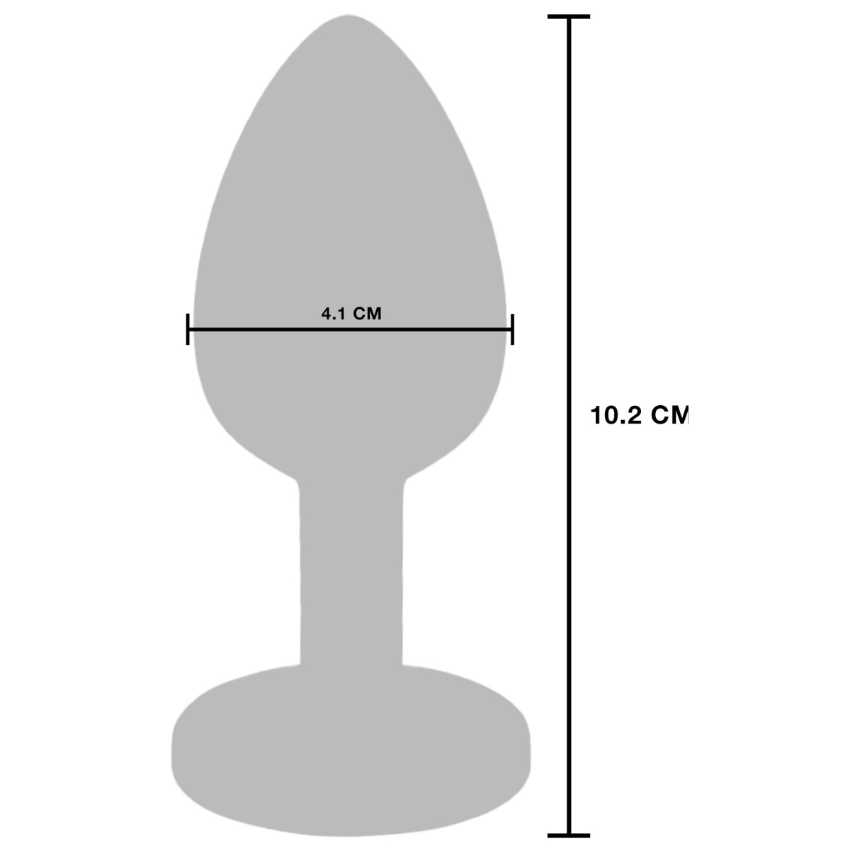plug vibrant the glider l 9 x 4cm 4