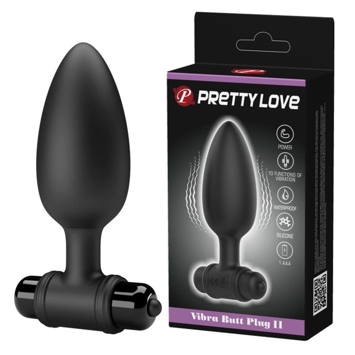 plug vibrant vibra butt pretty love 95 x 38cm 5
