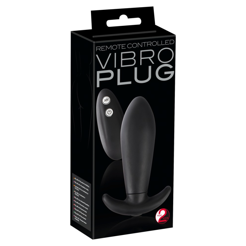 plug vibrant vibro 10 x 38cm noir 1